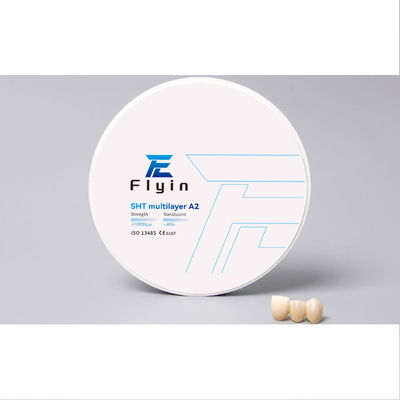 kupować Pre Shad Zirconia Dental Block Dental Lab SHT Wielowarstwowy Zirconia Ceramic Disc online manufacture