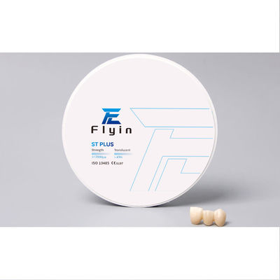 kupować OEM ODM HT Zirconia Cad Cam Bloki Białe Do Zębów Fenery Zęby ST PLUS 98Mm online manufacture