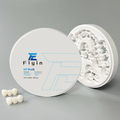 Bloki z cyrkonia HT Dental For Dental CAD/Cam System for Cad Cam Maszyny z cyrkonia 5 lat Klasa II MFDS