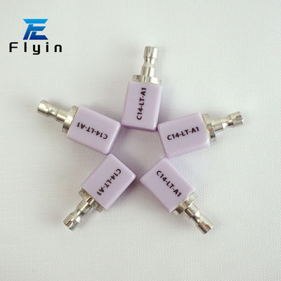 Stomatologiczne Litium Disilicate Glass Ceramics For Glass Ceramic Milling Machine