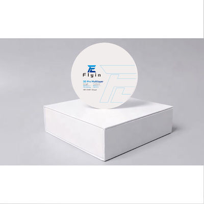 3D Pro Wielowarstwowe Dental Zirconia Discs For CAD/CAM System Lab