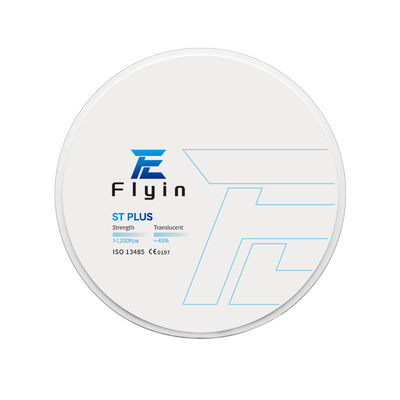 Flyin ST Plus Zirconia Disc CAD CAM Super Przejrzystość 43% Wysoka jakość do produkcji sztucznych zębów/materiałów ustnych