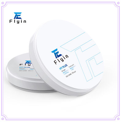 HT Plus Zirconia Dental Block Z Różnorodną Grubością W 10-25mm